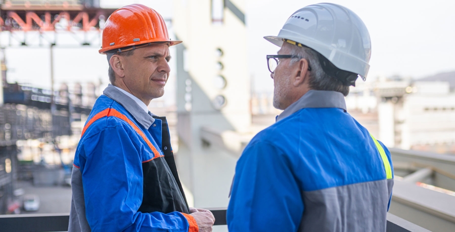 Wirtschaftsminister Hattmannsdorfer absolvierte seinen ersten Betriebsbesuch bewusst bei der voestalpine in Linz.