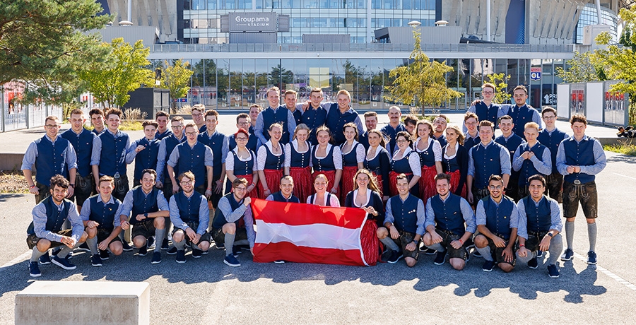 Teilnehmerinnen und Teilnehmer der WorldSkills Lyon 2024