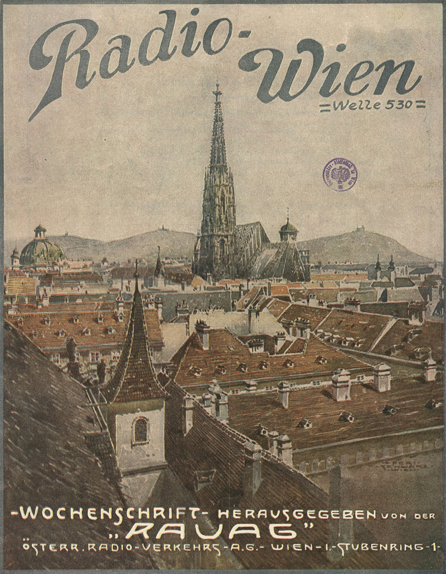 Titelblatt Radio Wien Magazin